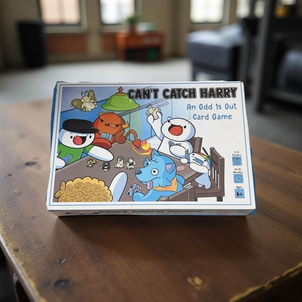 Can't Catch Harry Card Game The Odd 1s Out Original Game Complete